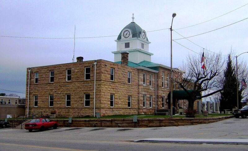 The Fentress County Courthouse in Jamestown